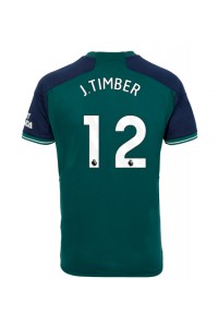 Fotbalové Dres Arsenal Jurrien Timber #12 Třetí Oblečení 2023-24 Krátký Rukáv